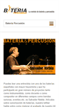 Mobile Screenshot of bateriapercusion.com